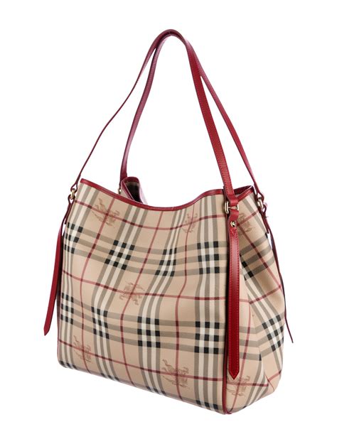 burberry haymarket panel small canterbury tote bag|burberry haymarket tote medium.